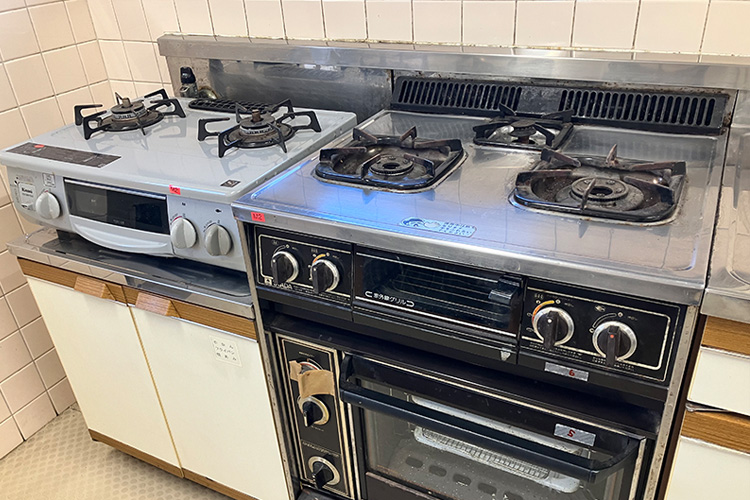 調理室 ガステーブル 三田分室 目黒区 田道住区センター 調理室 ガステーブル 三田分室 目黒区 田道住区センター